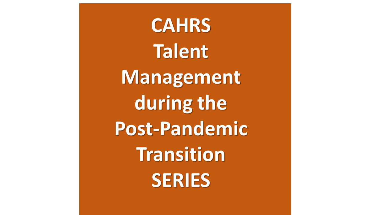 CAHRS Talent Series Logo